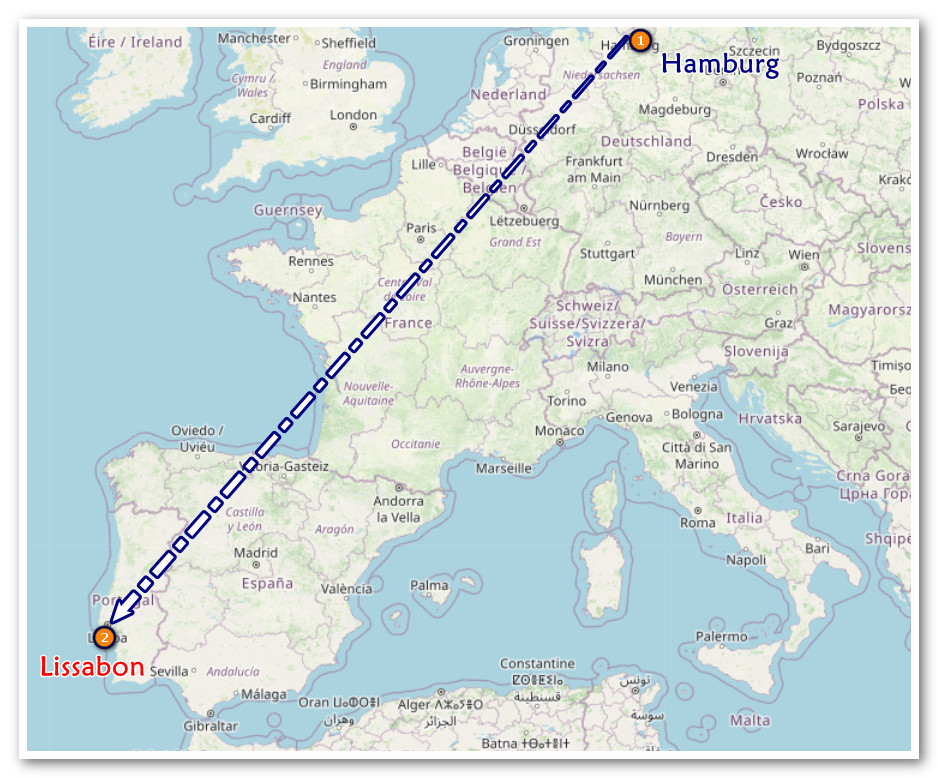 Wie Lange Fliegt Man Von Hamburg Nach Gran Canaria www.portugalexpert.de